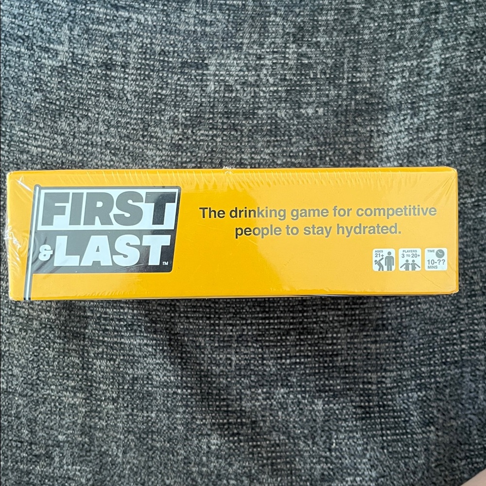 First & Last Drinking Game - Picture 2 of 3